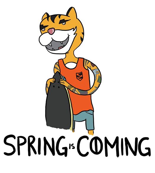 The Glider Alliance's promotional poster, parodying the "Winter is Coming" tagline from Game of Thrones.