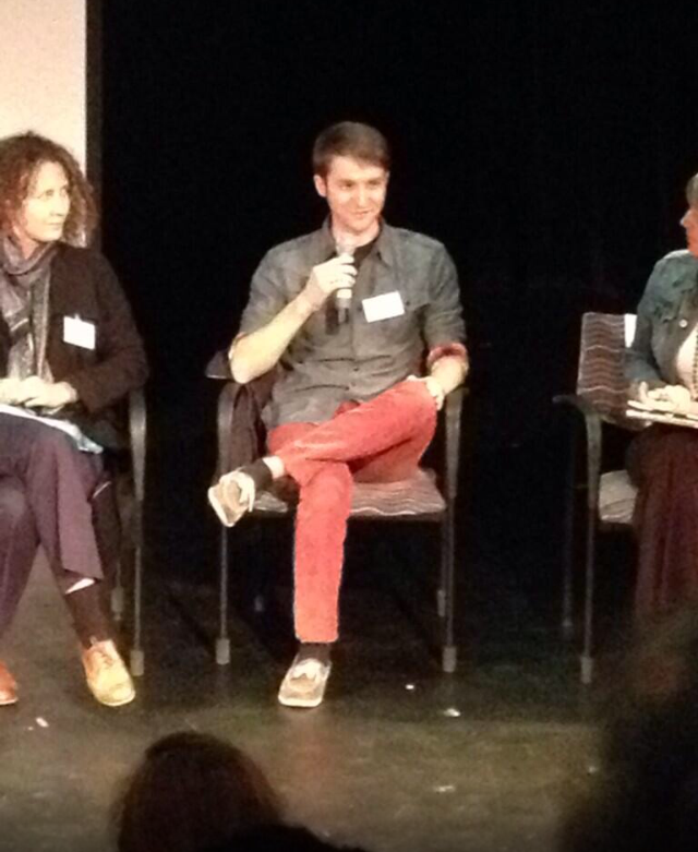 On the panel for the Bethesda Film Festival.